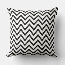 Black & White Chevron Zigzag Pattern