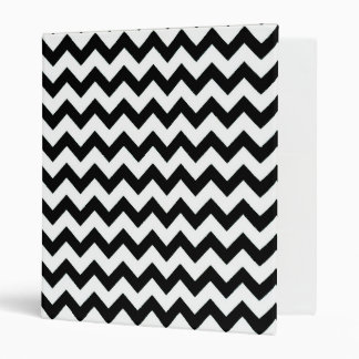 Black White Chevrons Binder