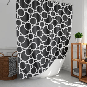 Black & White Circle Pattern
