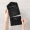 Black & White Classic Formal Calligraphy Wedding