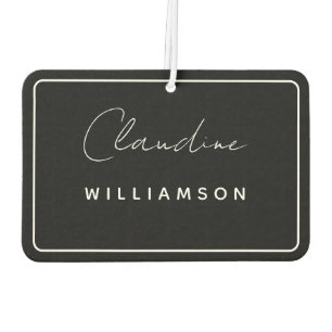 Black & White Claudine Williamson Air Freshener