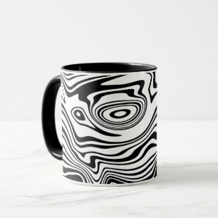 Black White Coffee Mug