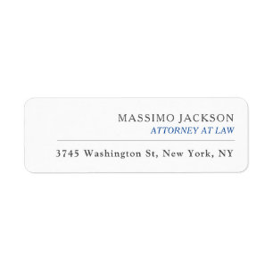 Black White Consultant Attorney at Law Profession
