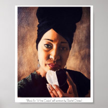 Black & White Cookie Painting by Rachel Dolezal