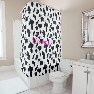Black White Cow Print Cowgirl