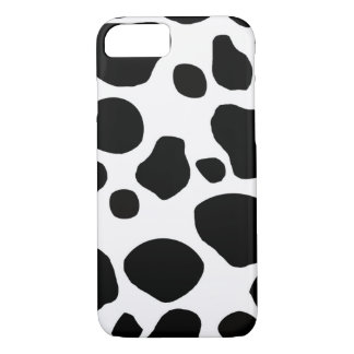 Black White Cow Spots iPhone 8/7 Case