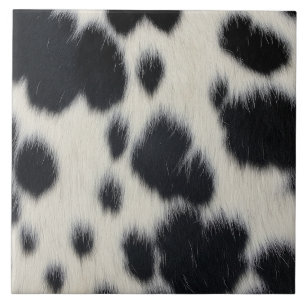 black white cow texture fur skin leather animal ha tile