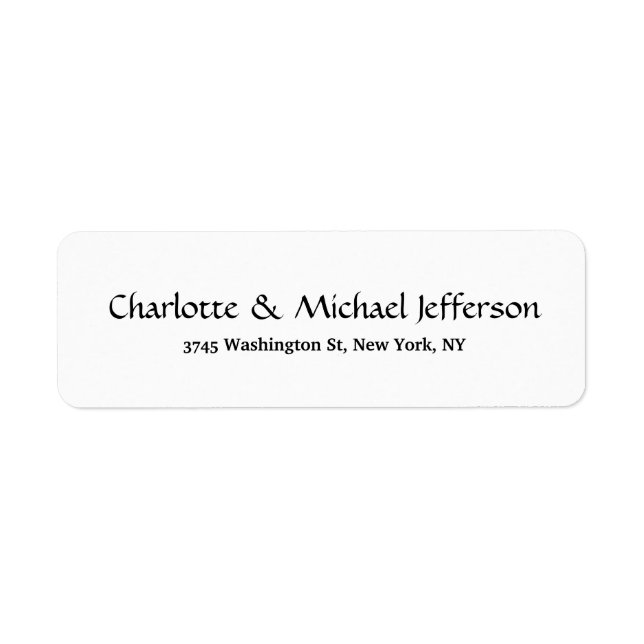 Black White Creative Trendy Elegant Family (Front)