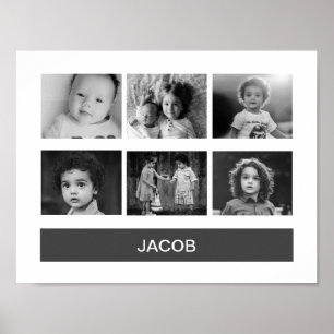 Black & White Custom Photo – Personalized Poster