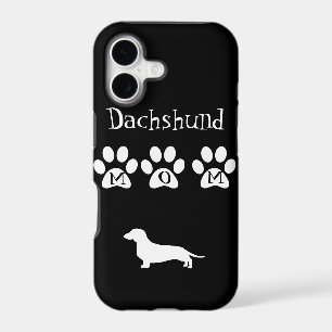 Black/White Dachshund Mom