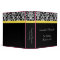 Black/White Damask w/Vibrant Yellow