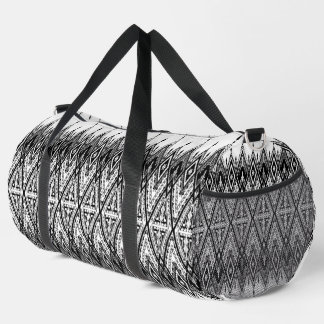 Black & White Duffle Bag
