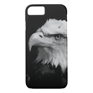 Black & White Eagle Eye Artwork iPhone 8/7 Case