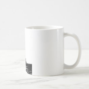 Black & White Eiffel Tower Coffee Mug