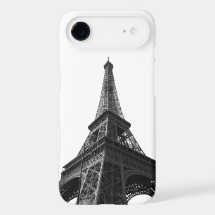 Black & White Eiffel Tower Paris European Travel