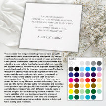 Black & White Elegant Wedding Memory Card