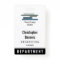 Black White Employee ID Large Logo Badge