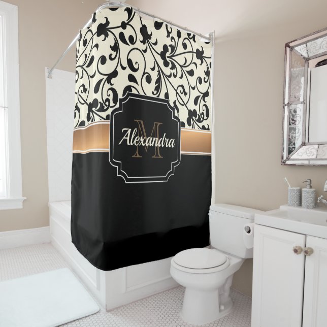 Black & White Floral (In Situ)