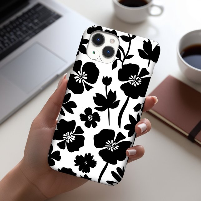 Black & White Floral Pattern Case (Creator Uploaded)