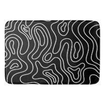 Black & white geometric texture pattern 