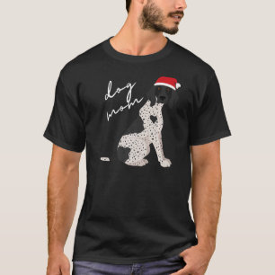 Black & White German Shorthaired Pointer Dog Mom C T-Shirt