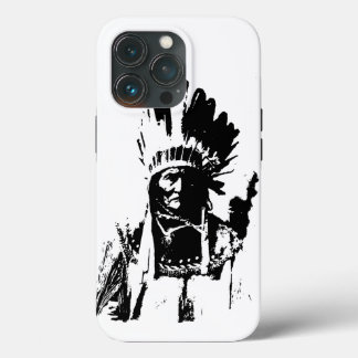 Black & White Geronimo iPhone 13 Pro Case