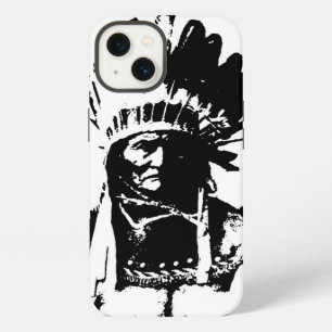 Black & White Geronimo iPhone 13 Case