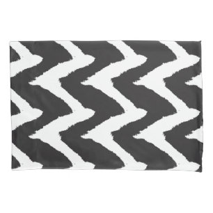 Black White Graphic Pillowcase