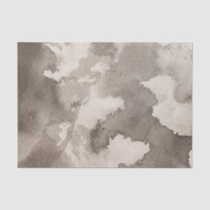 Black white grey grey moon pattern ink splashes tissue paper