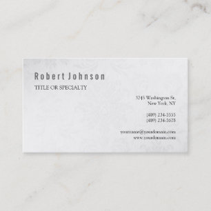 Black White Grey Pattern Business Card