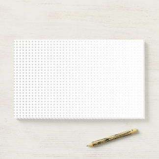 Black & White Halftone Post-It Notes