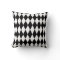 Black White Harlequin Pattern
