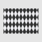 Black White Harlequin Pattern