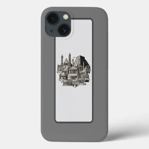 Black & White Icons of History iPhone 13 Case