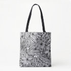 Black & White Ink Tropical Escape Pattern