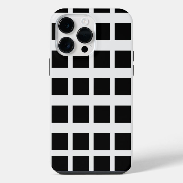 Black white iPhone case (Back)