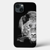 Black & White Jaguar Eye