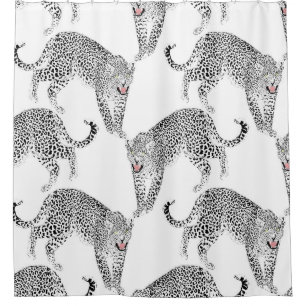 Black White Leopard
