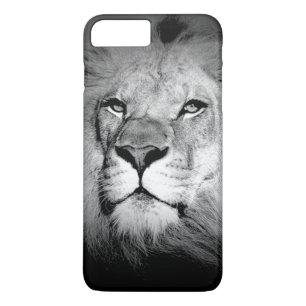 Black & White Lion iPhone 7 Plus Case