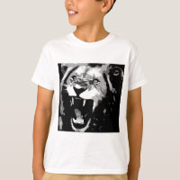 Black & White Lion