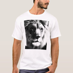 Black & White Lion T-Shirt