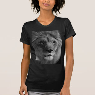 Black & White Lion T-Shirt