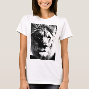 Black & White Lion T-Shirt