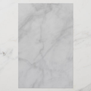 Black & White Marble Stationery
