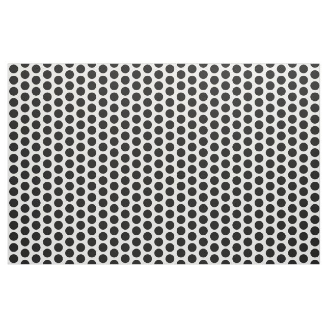 Black White Mini Polka Dots Fabric (Fat Quarter)