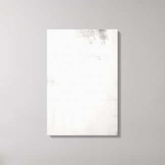 Black & White Minimalist Art | Whispered Elegance Canvas Print