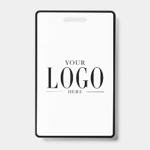 Black White Modern Business Logo Photo Salon Spa  Badge
