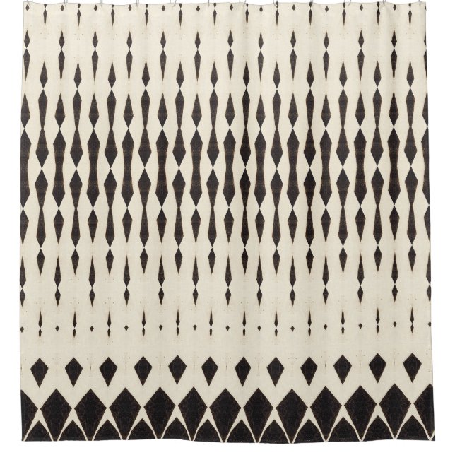 Black white modern geometric pattern (Front)
