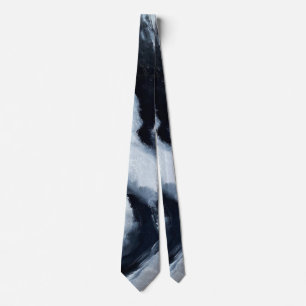 Black & White Movie Neck Tie