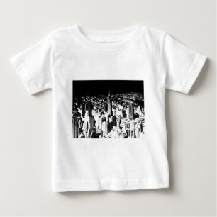 Black & White New York Baby T-Shirt